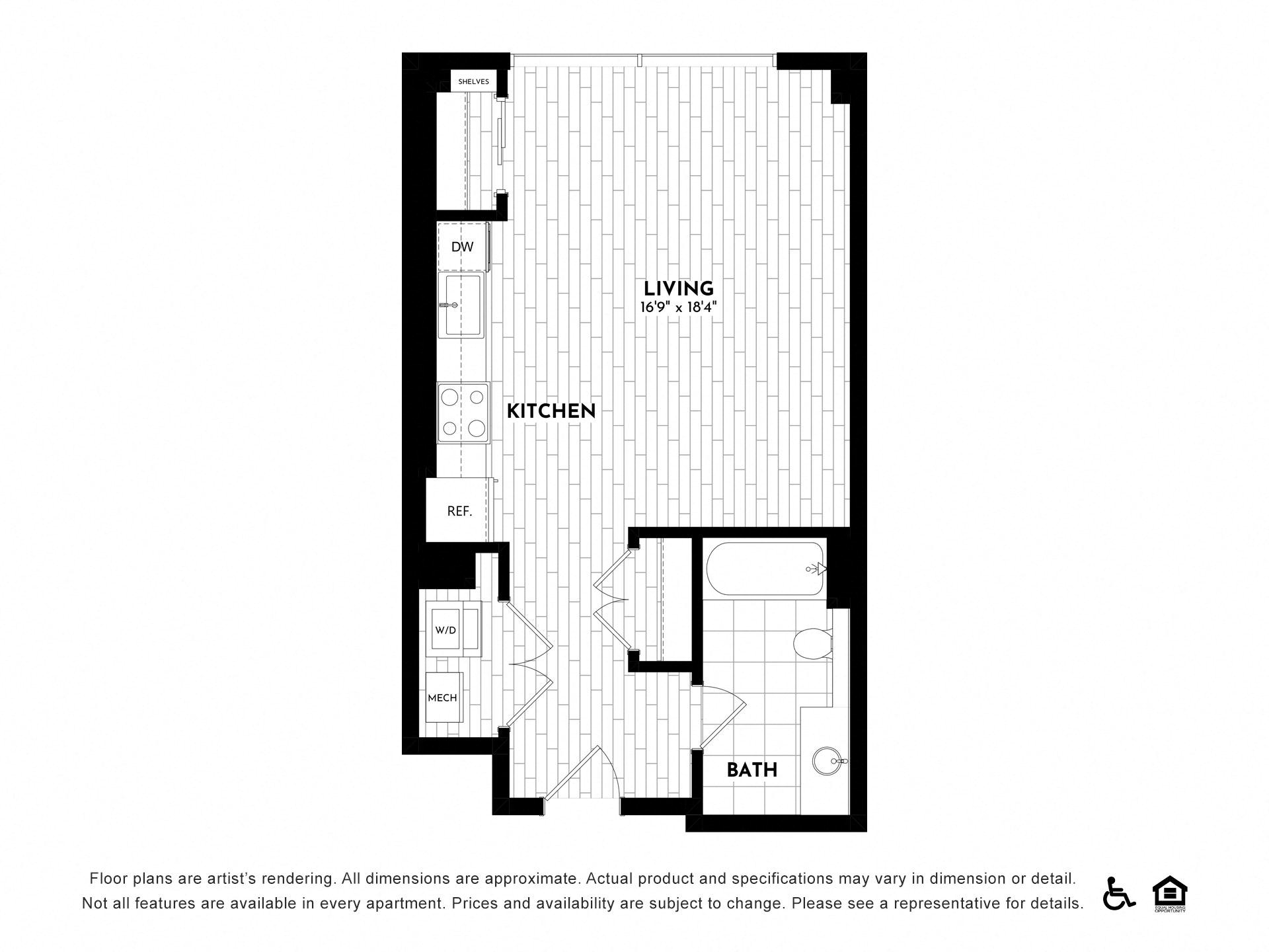 Tea floor plan
