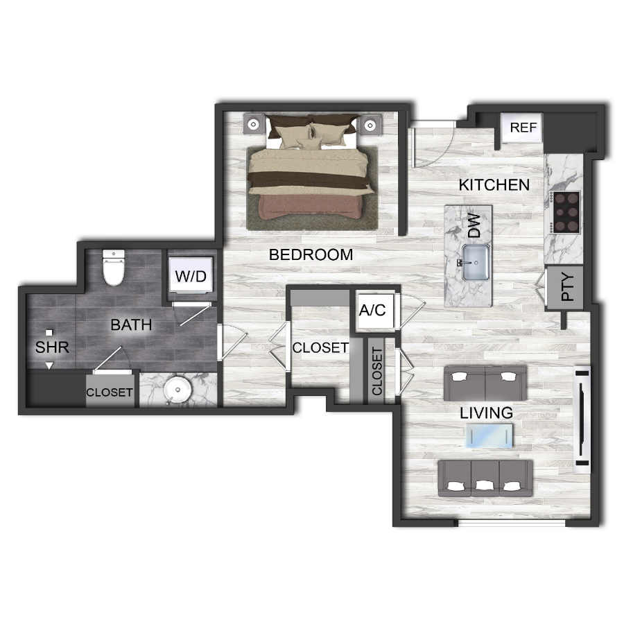 E3 floor plan