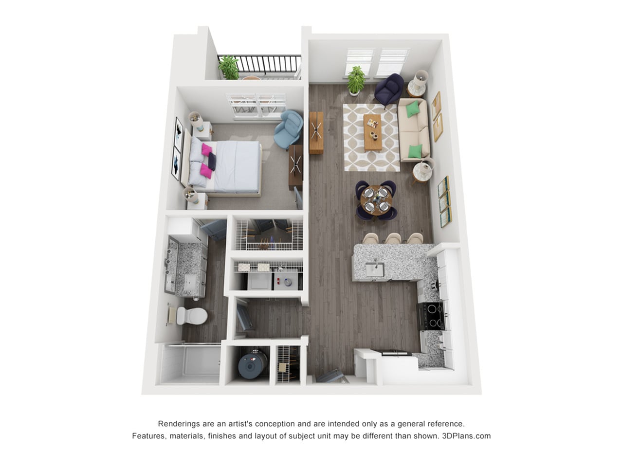A2 floor plan