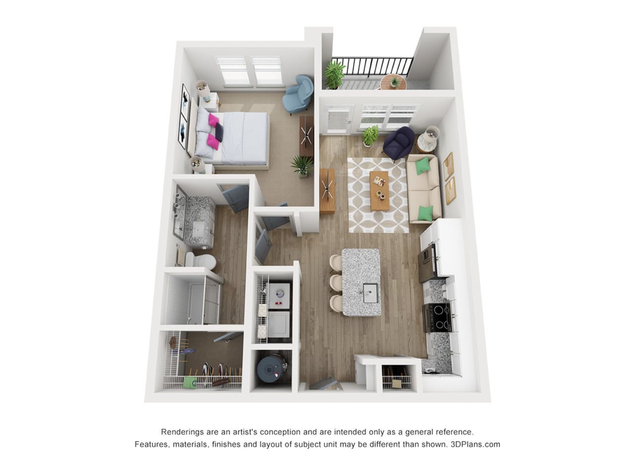 A1 floor plan