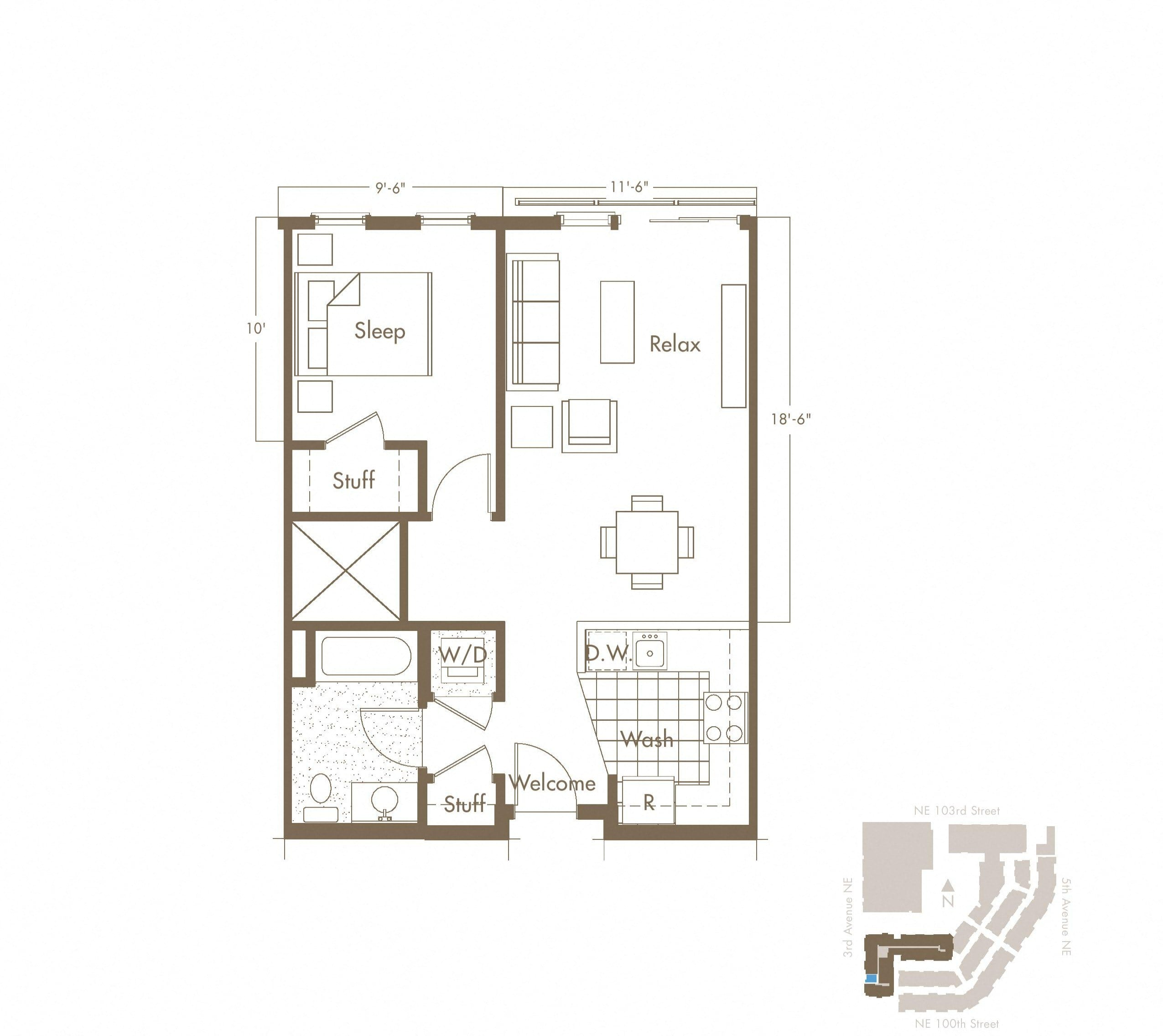 A10 floor plan