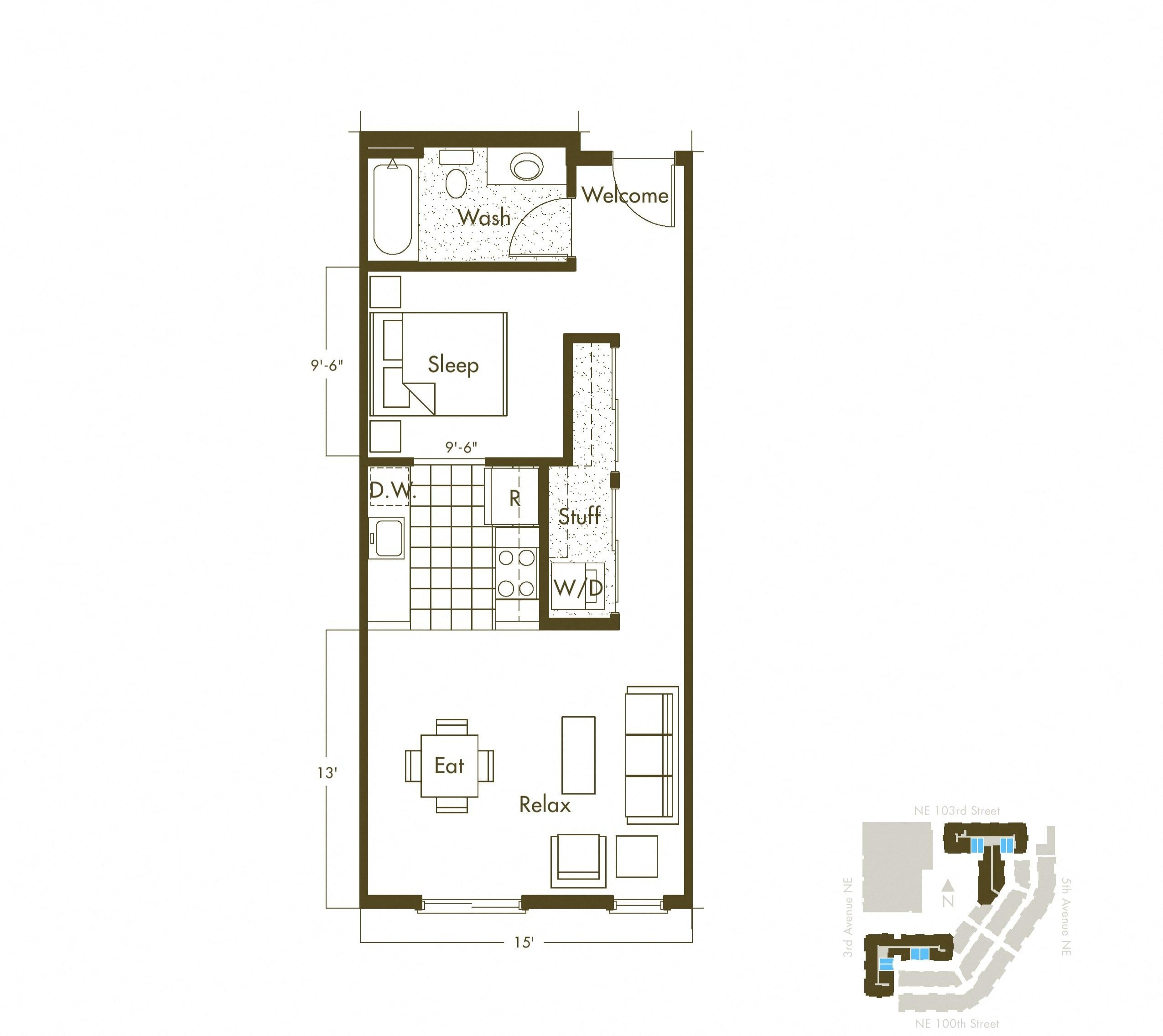 U3 floor plan