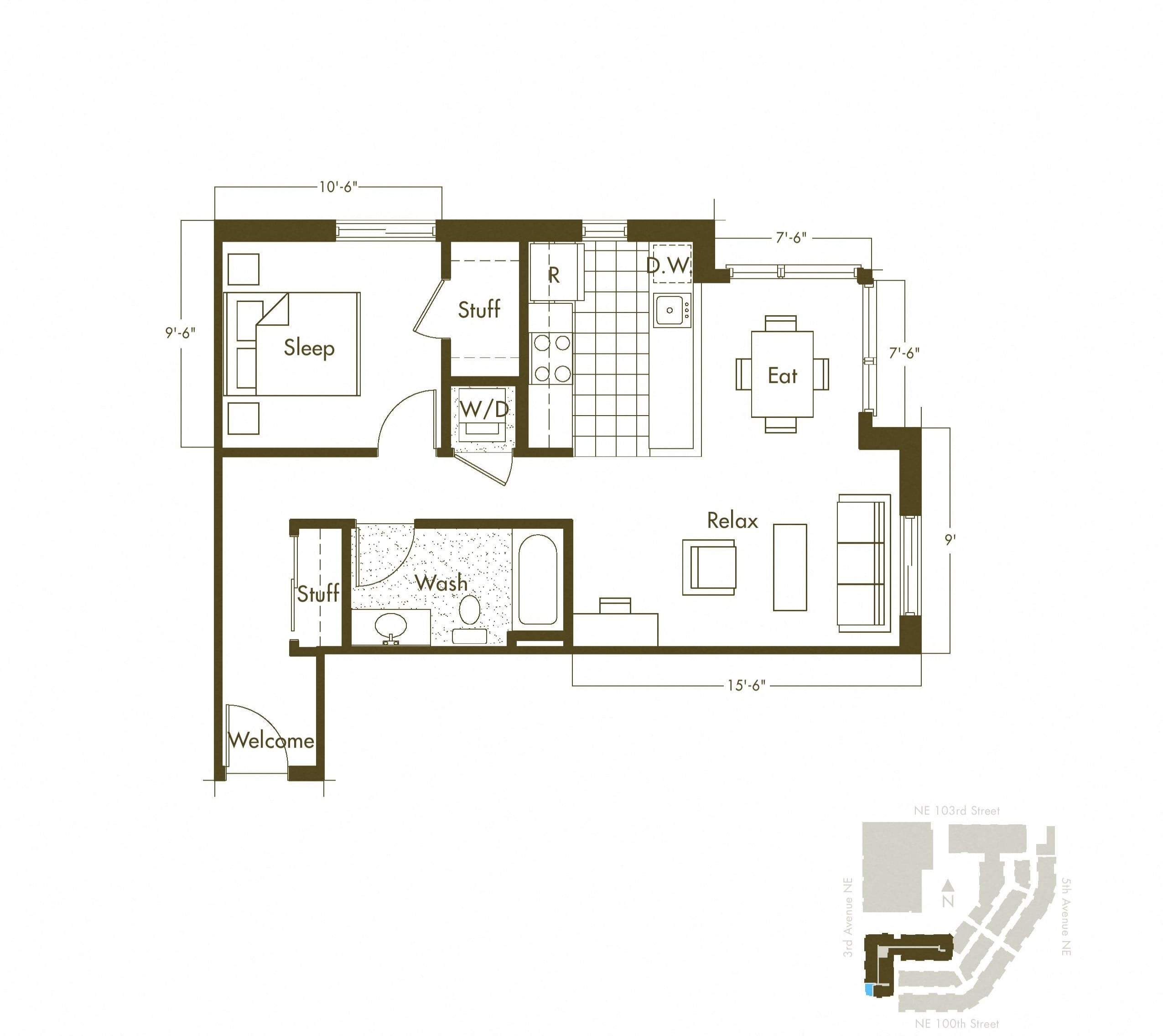 A11 floor plan