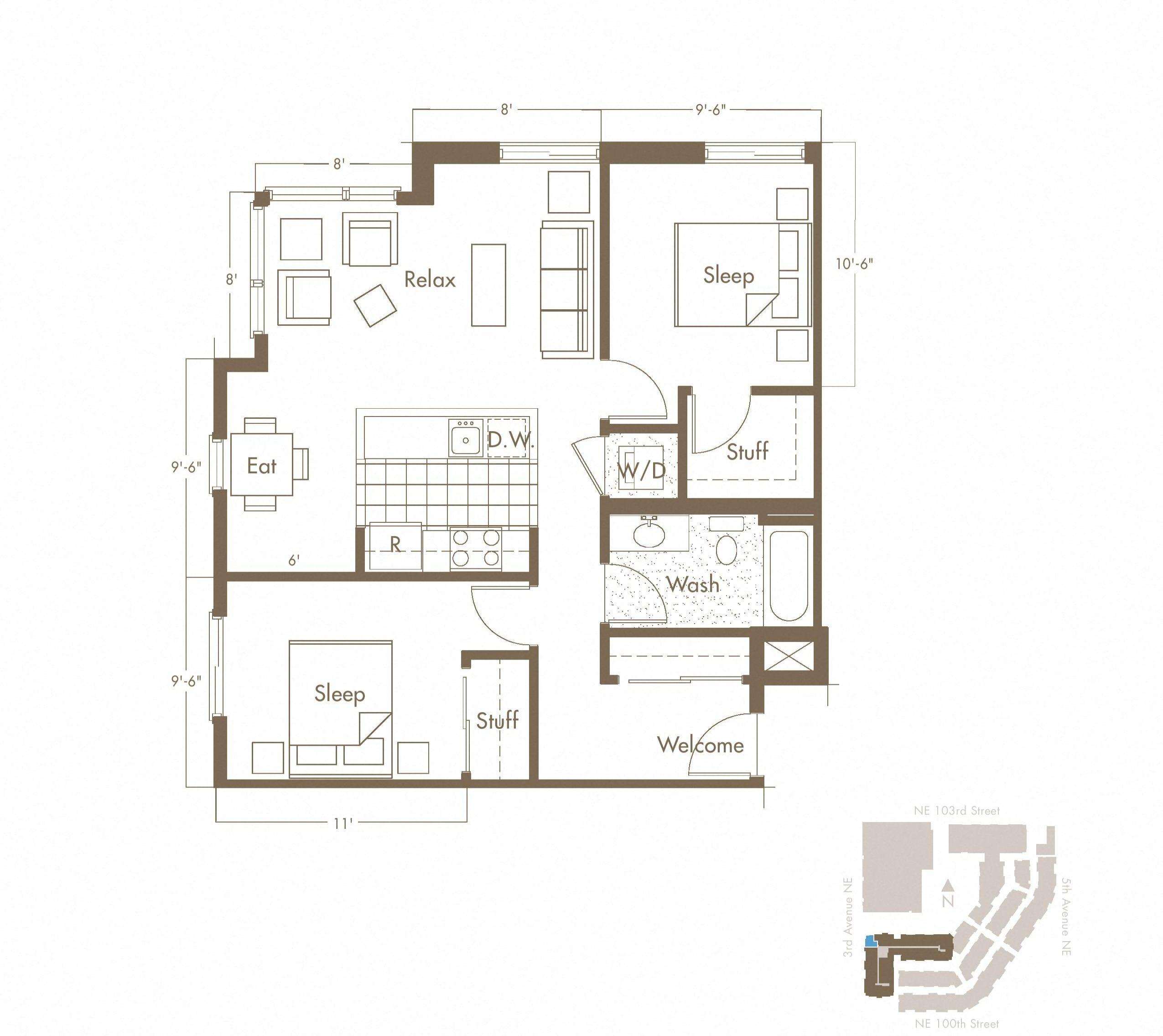 B1 floor plan