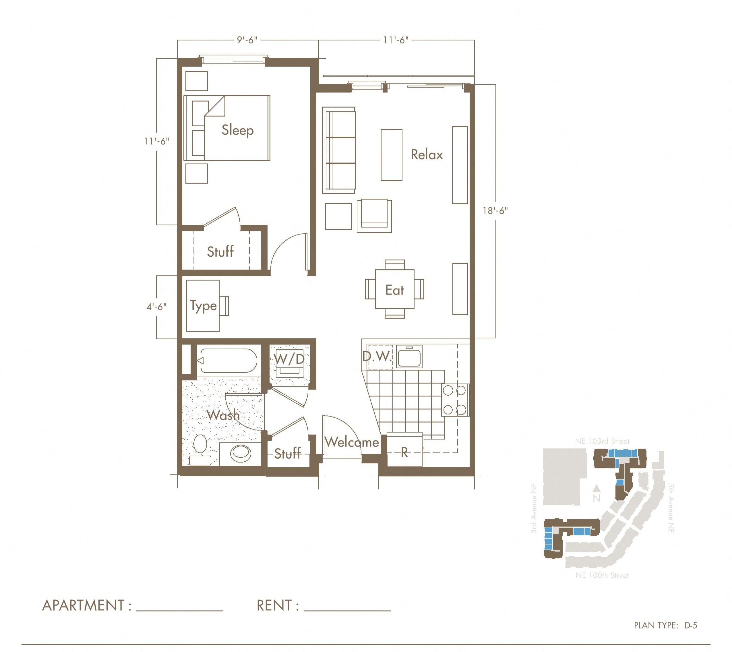 A14 floor plan