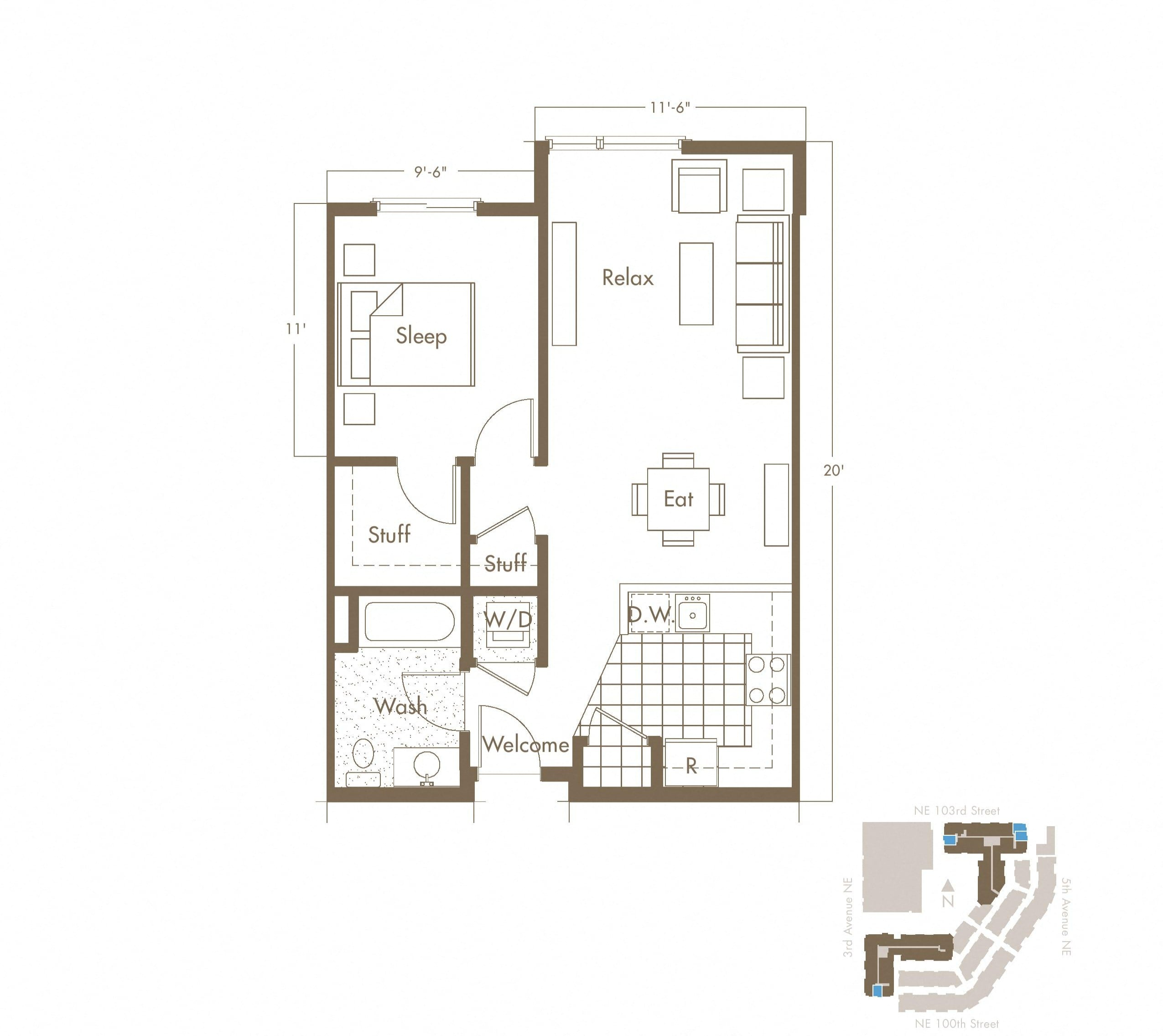 A12 floor plan