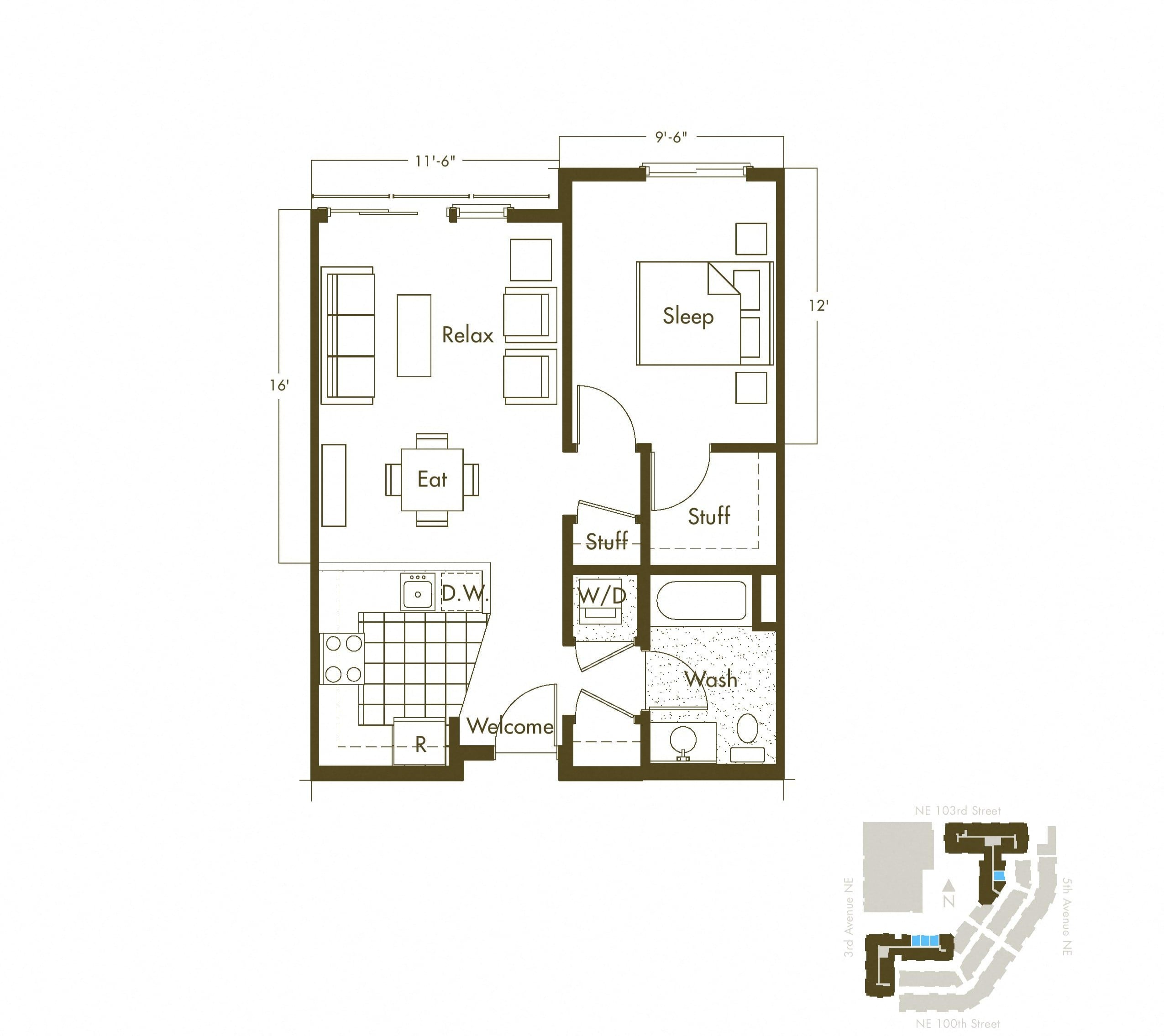 A8 floor plan