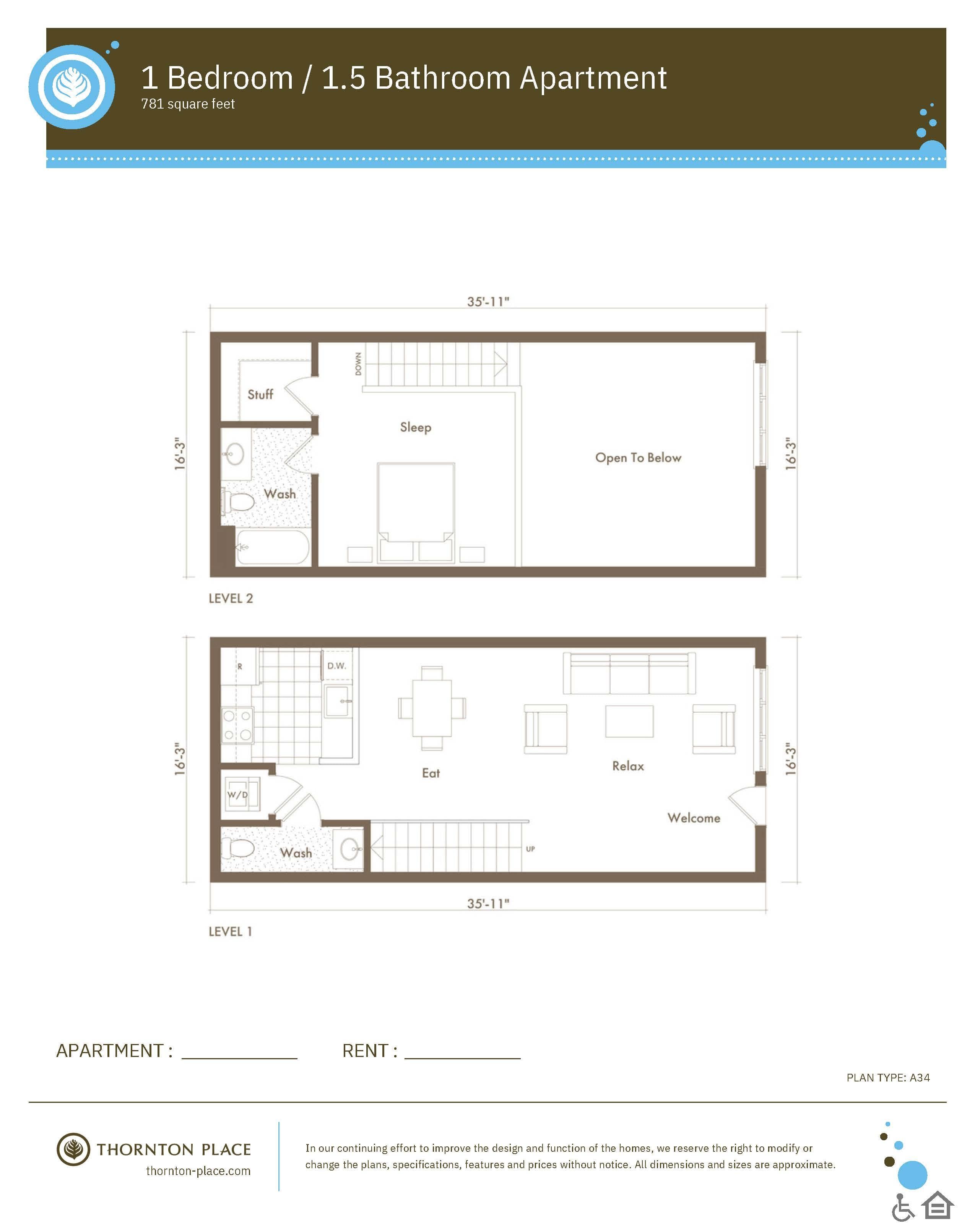 A32 floor plan