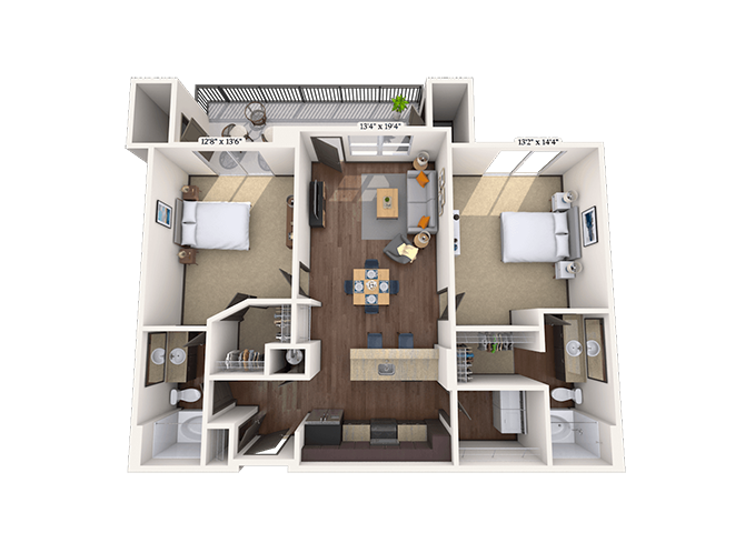 Carlyle floor plan
