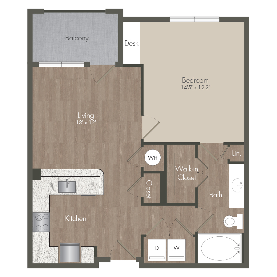 A2 floor plan