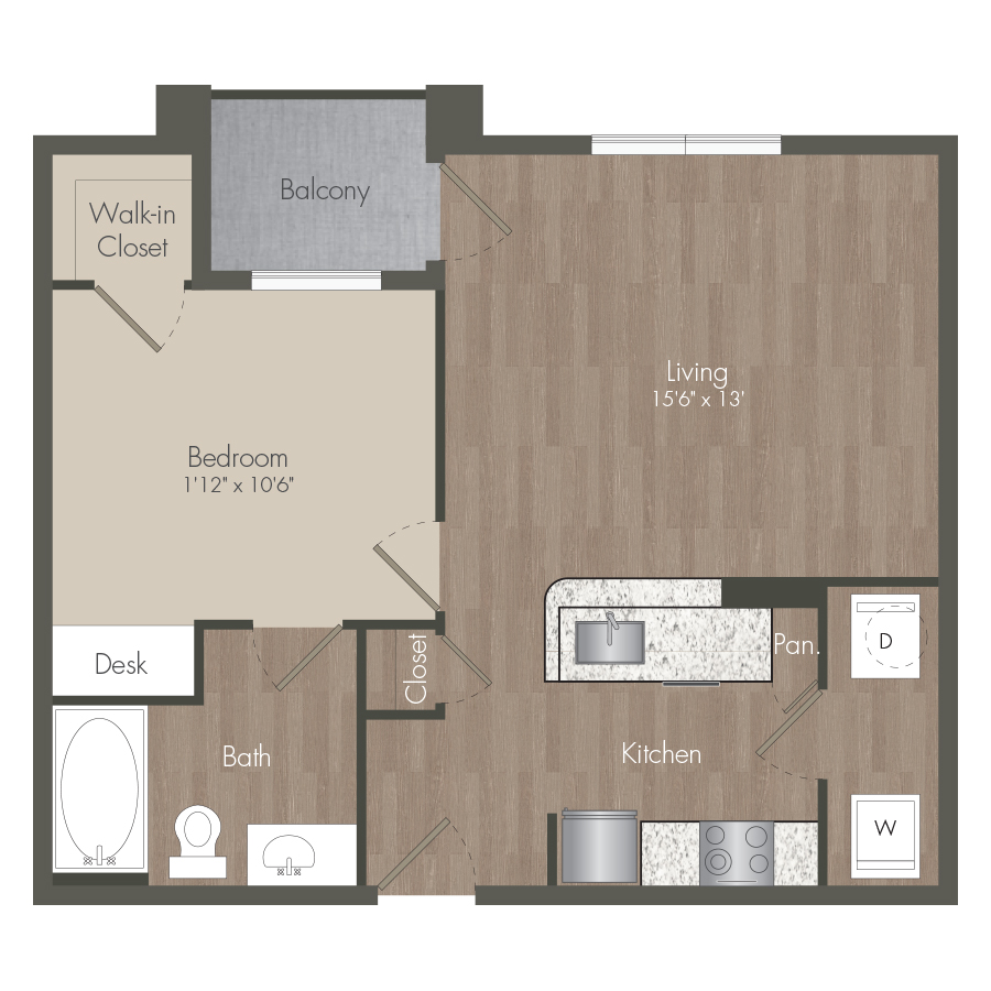 A1 floor plan