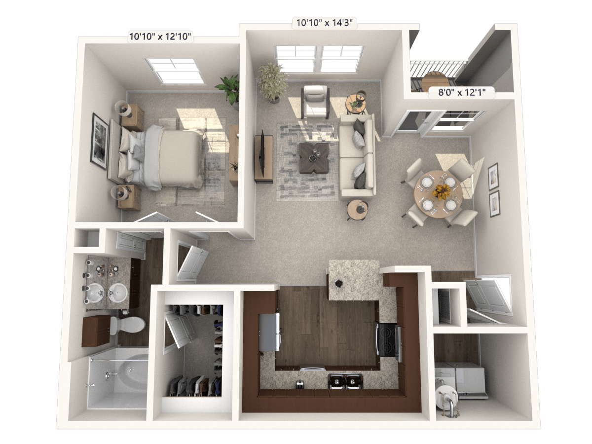 Forest floor plan