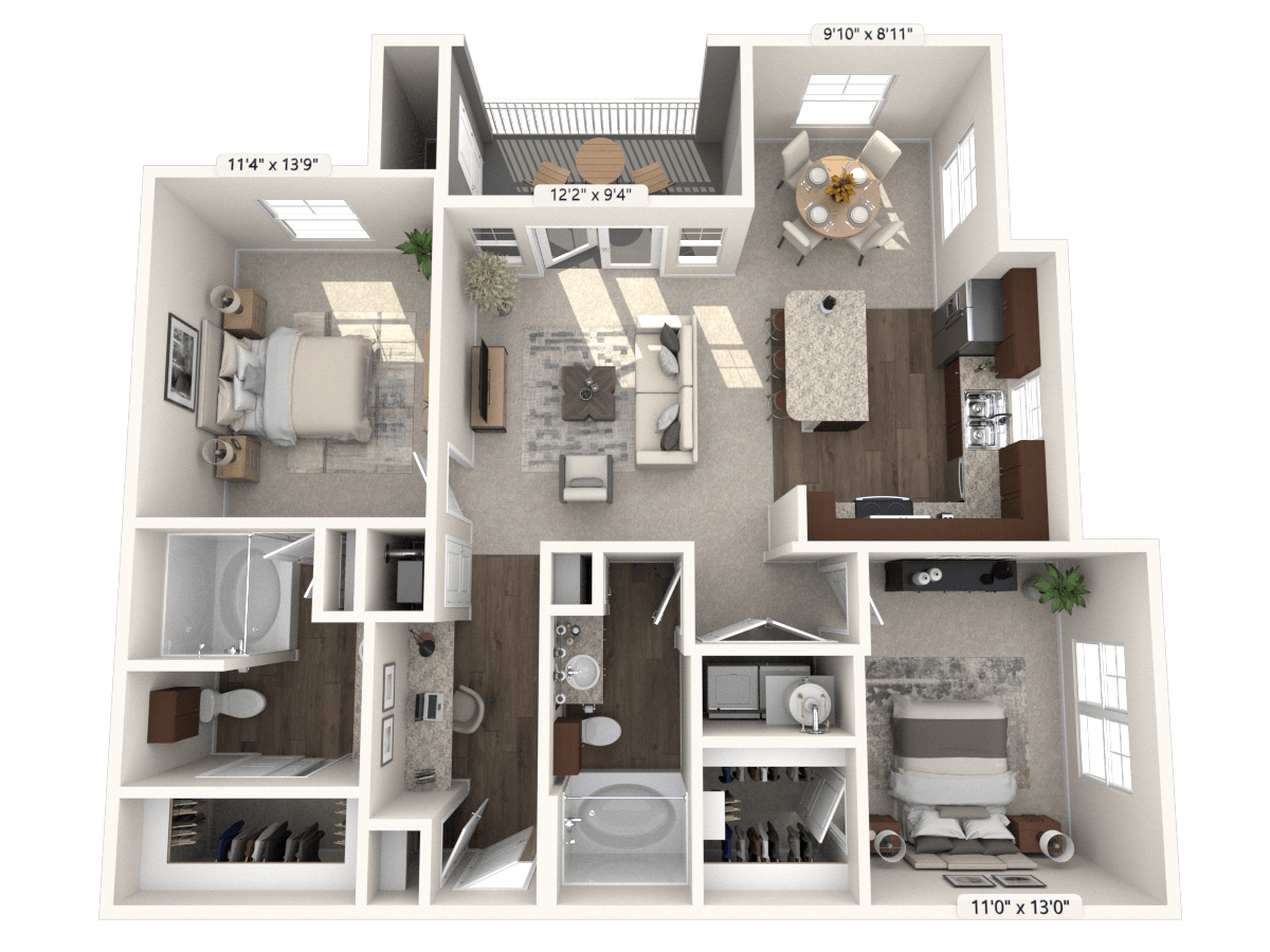 Hunter floor plan