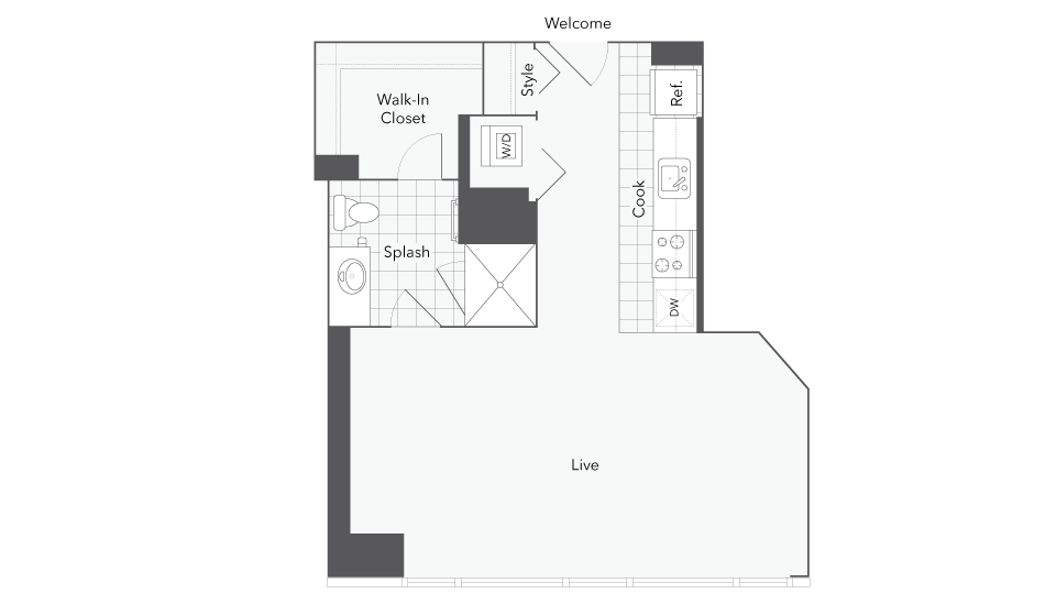 Unit 1002 floor plan