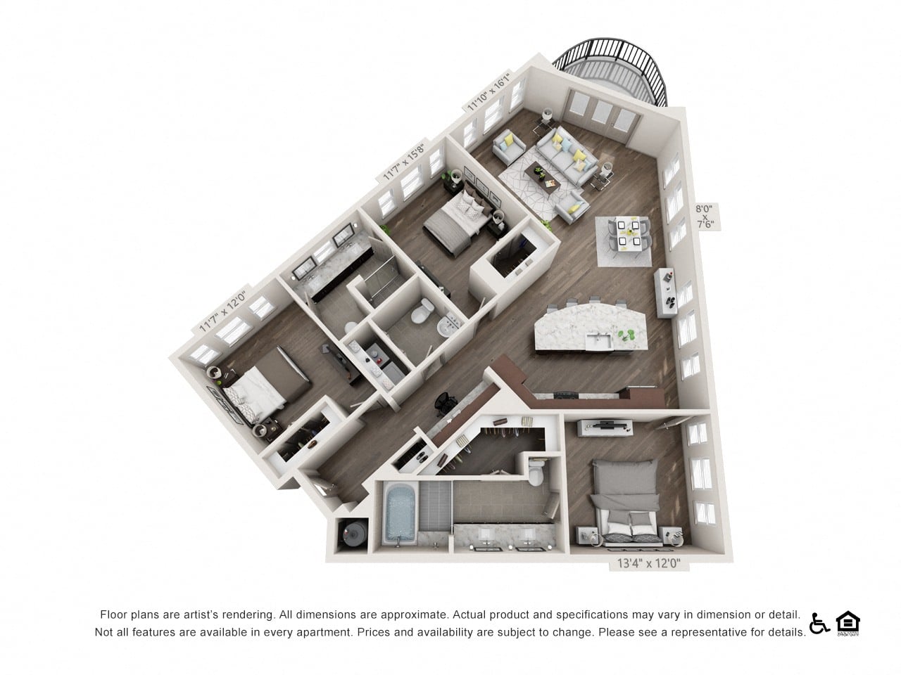 C1 floor plan