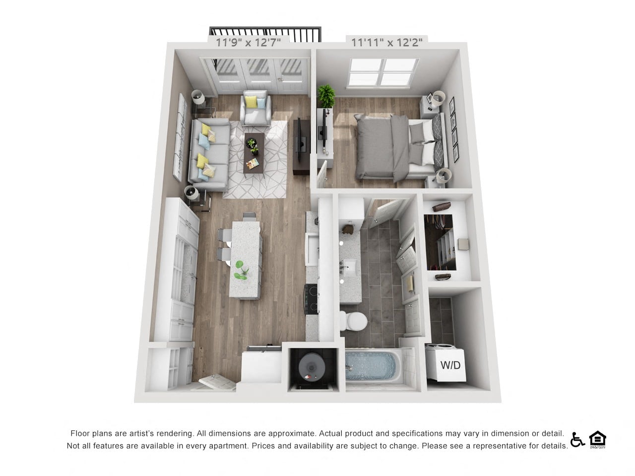A1 floor plan