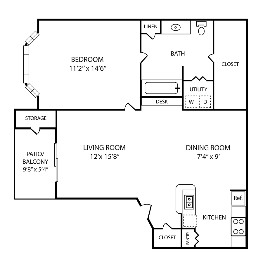 A1 floor plan