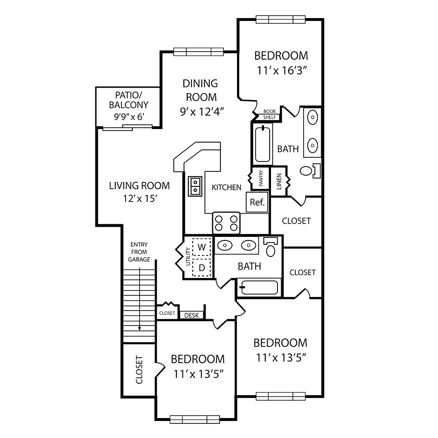 D2G floor plan