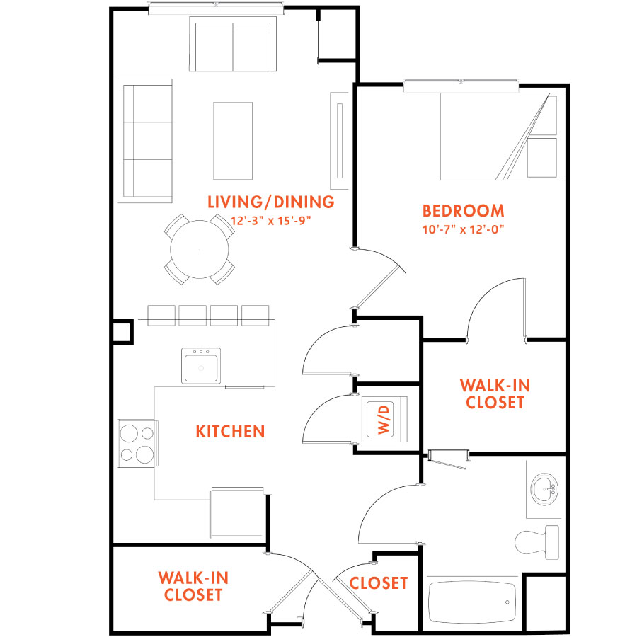 A1D-1 floor plan