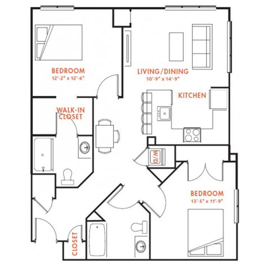 B2D floor plan