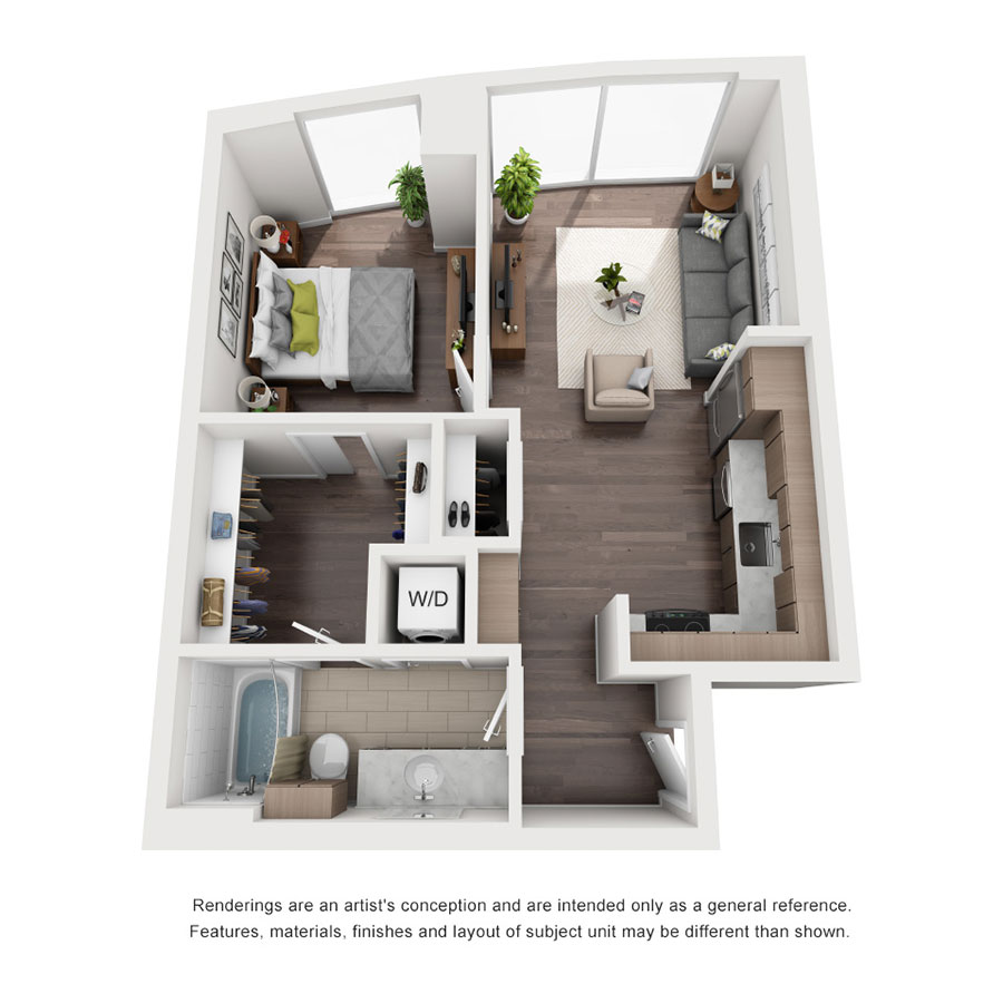 C floor plan