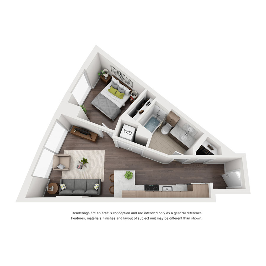 E floor plan