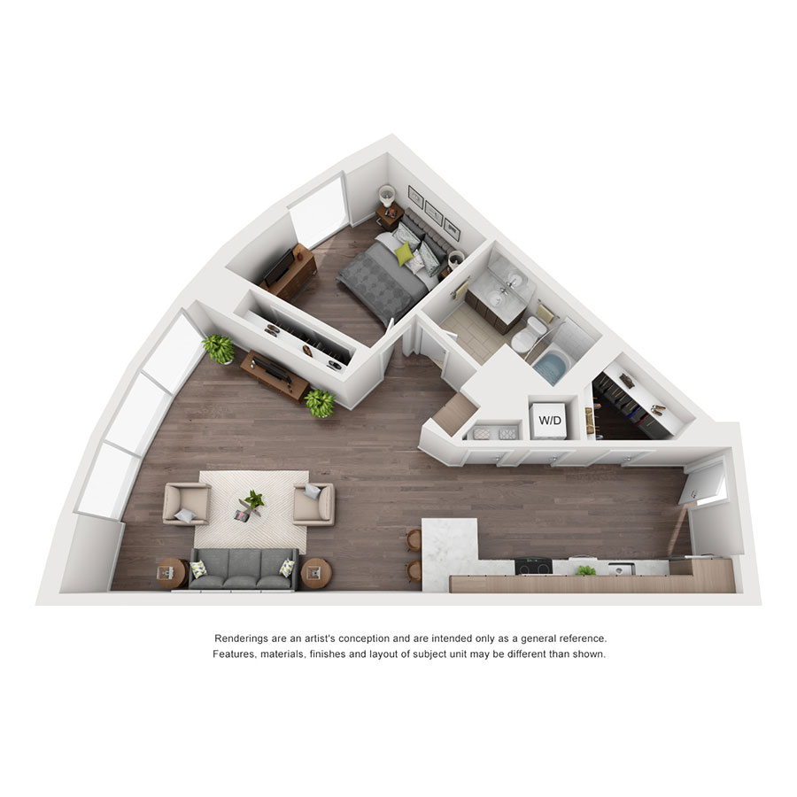 A floor plan
