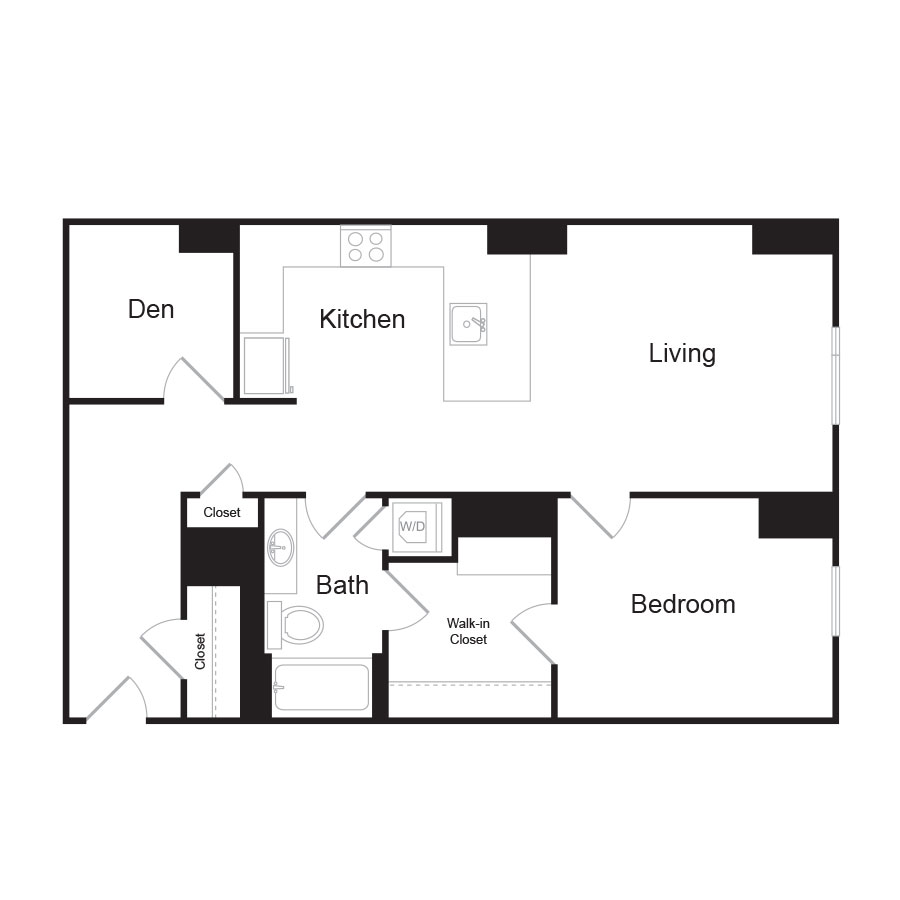 H floor plan