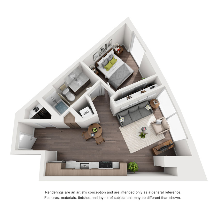 B floor plan