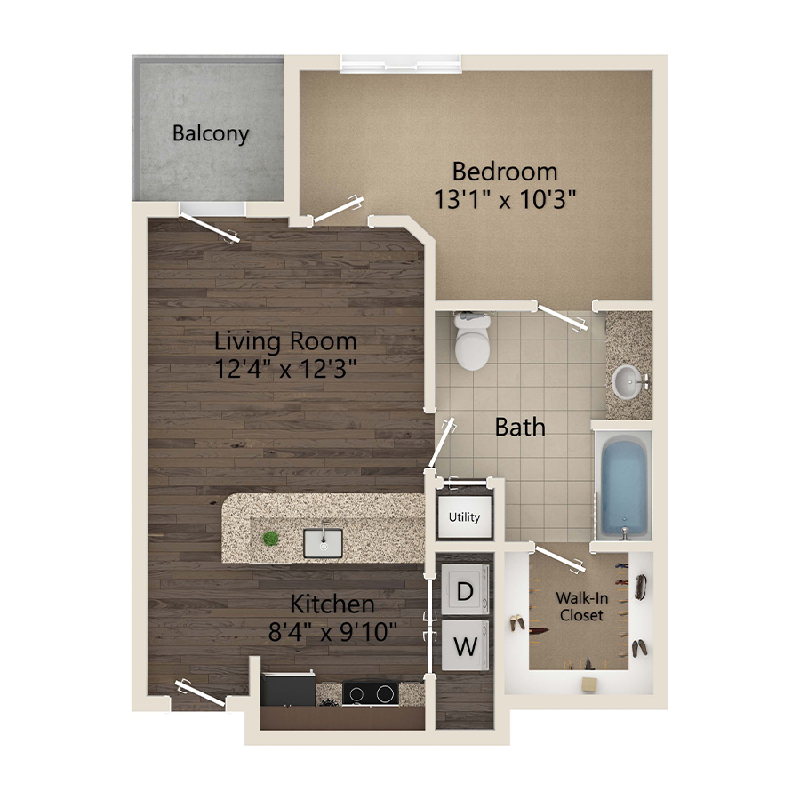 Fairview floor plan