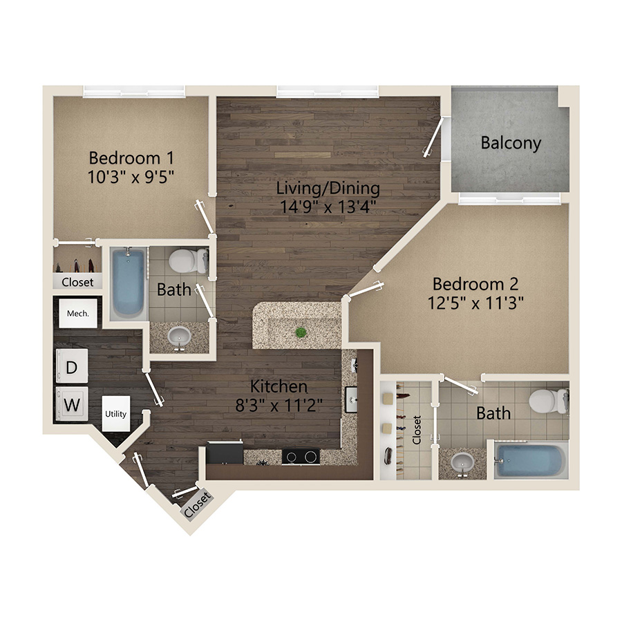 Eastover floor plan