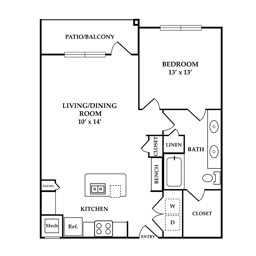 A8 floor plan