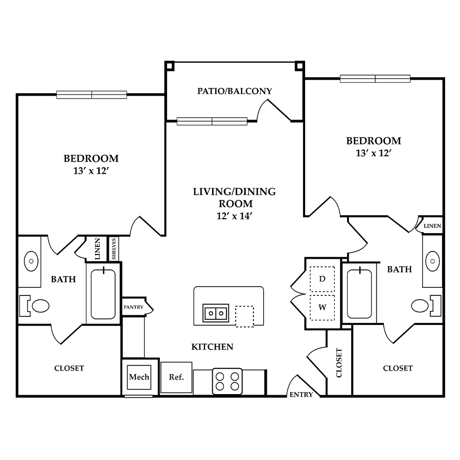 B4 floor plan