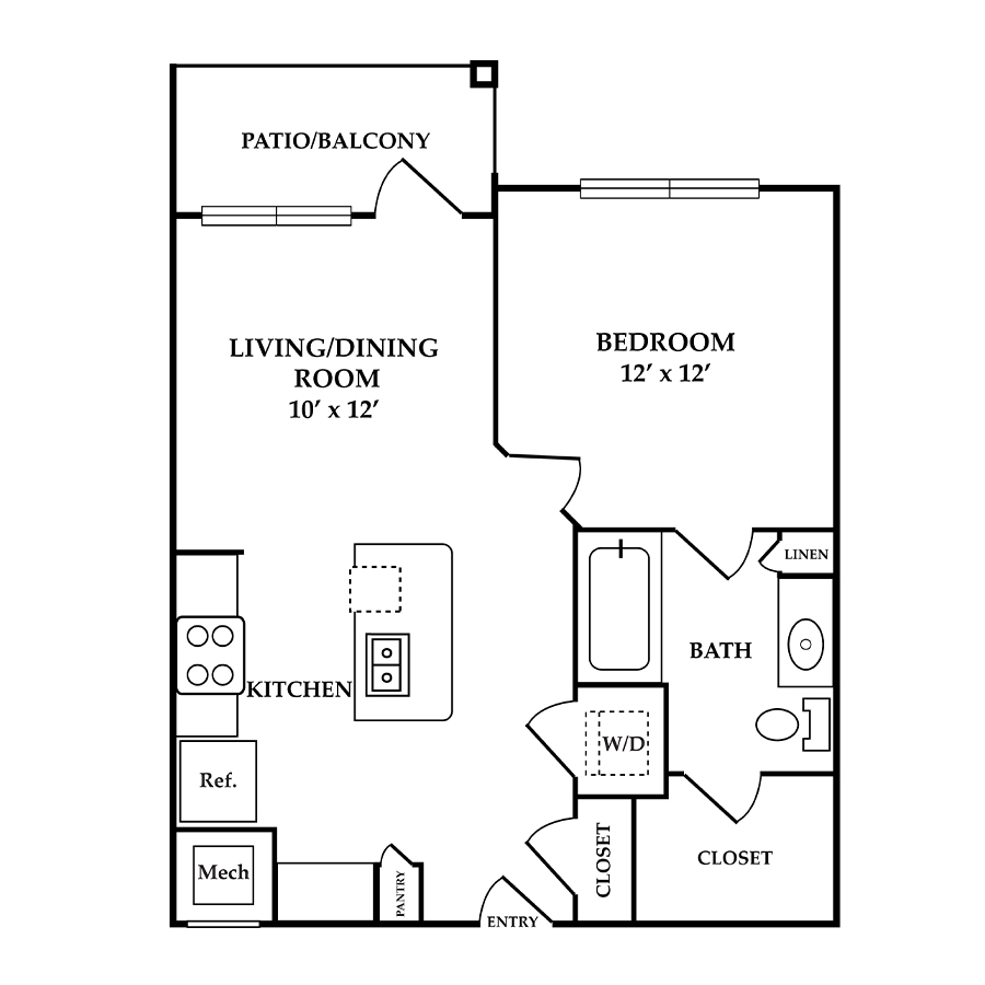 A1 floor plan