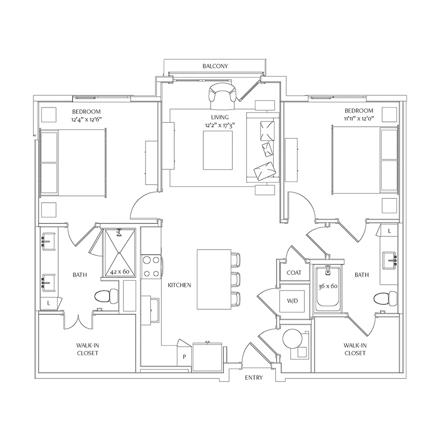 B2 floor plan
