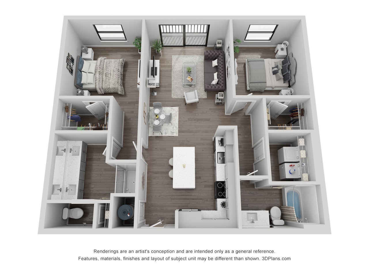 B2 floor plan