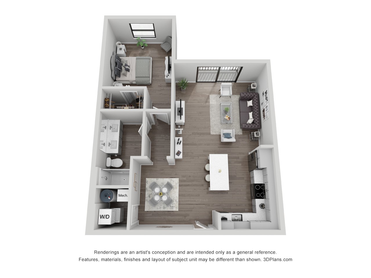A2 floor plan
