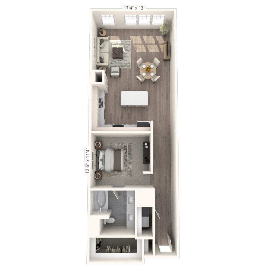 A4 floor plan