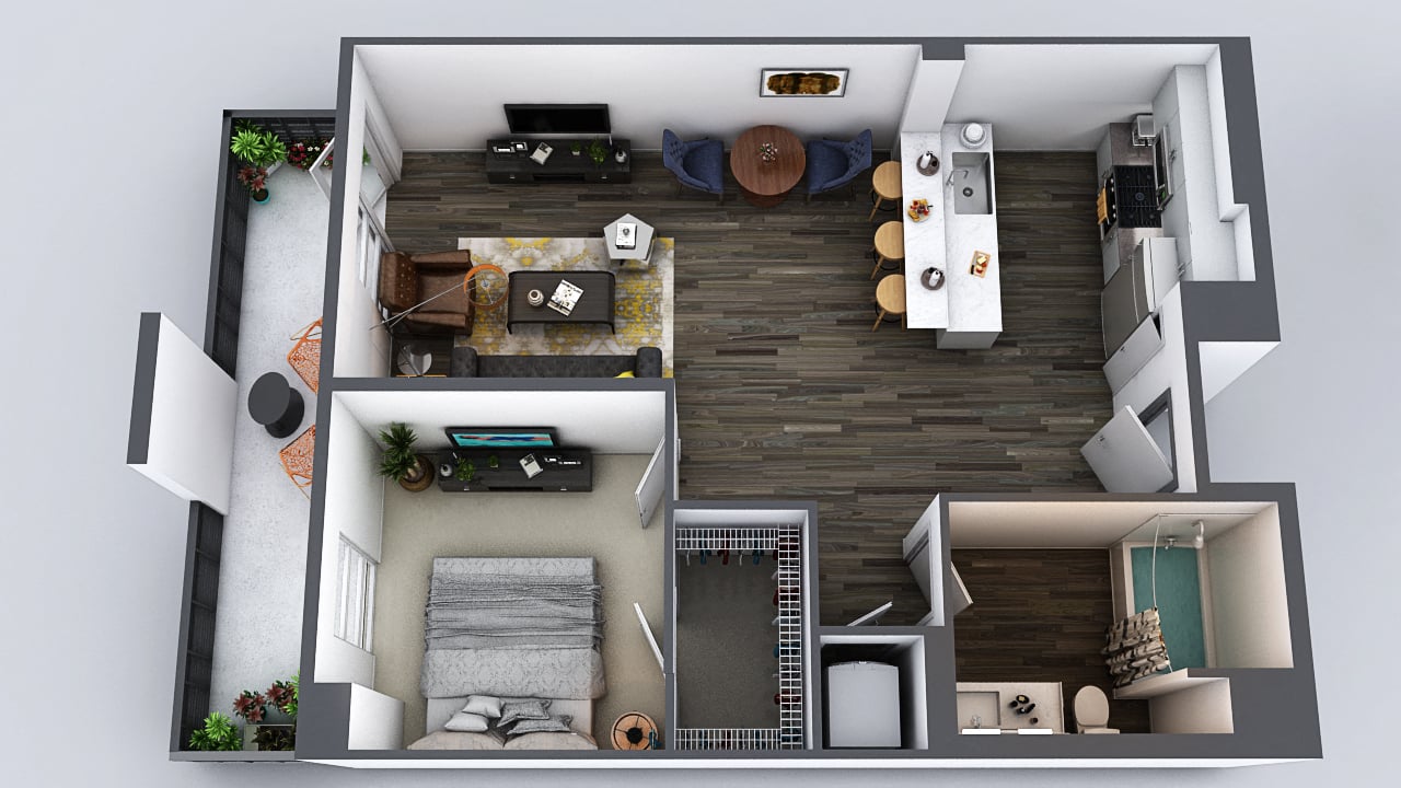 b1 floor plan