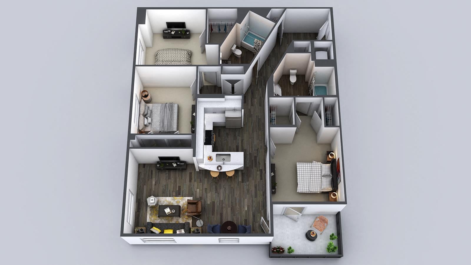 D2 floor plan