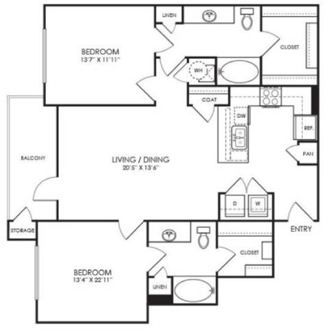B7 floor plan