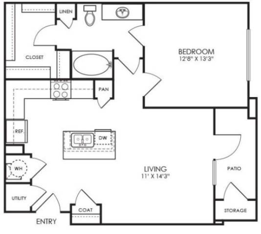 A1 floor plan