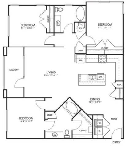 C1 floor plan