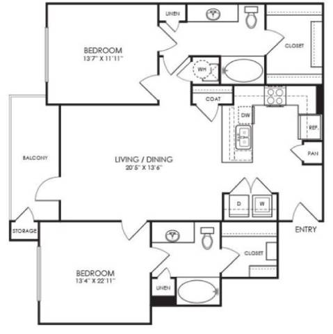 B10 floor plan