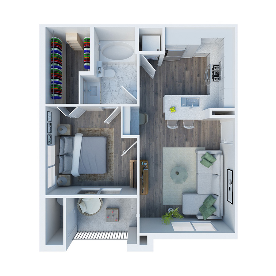 A1-II floor plan