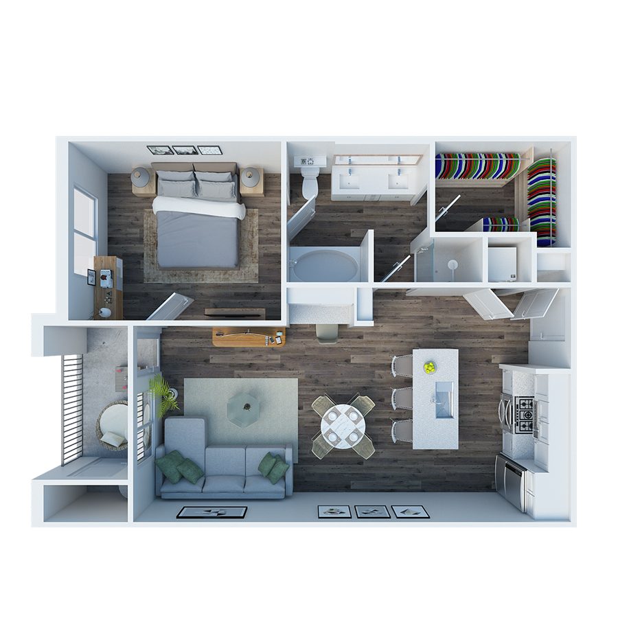 A1 floor plan