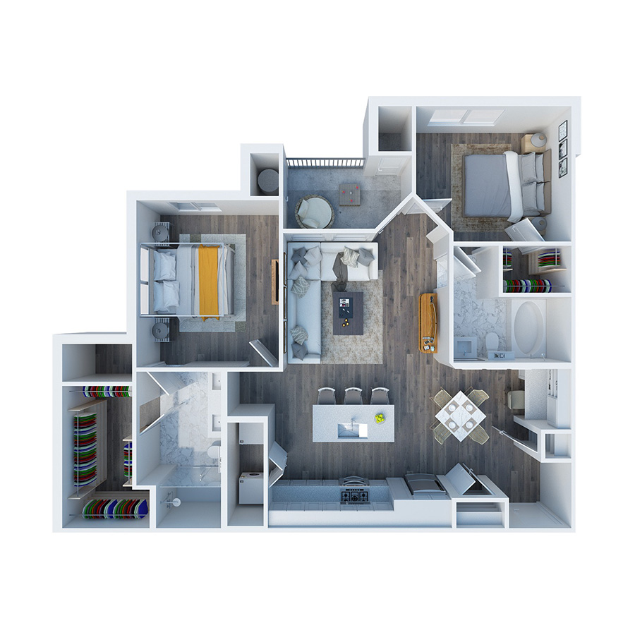 B2-II floor plan