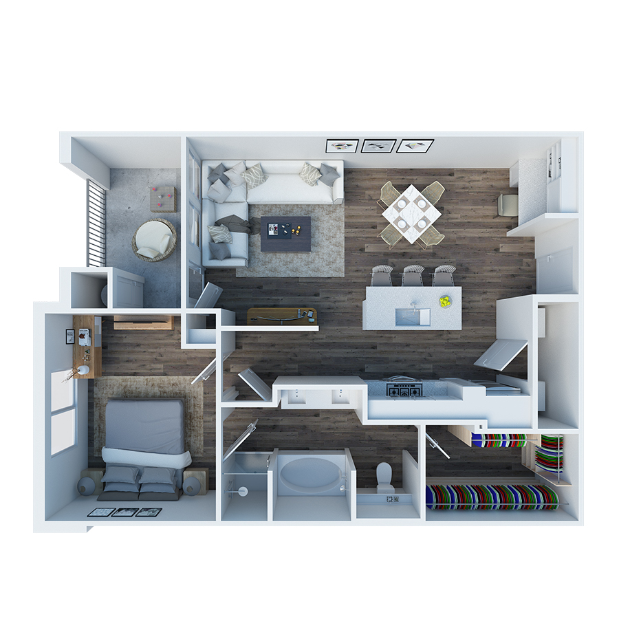 A2 floor plan