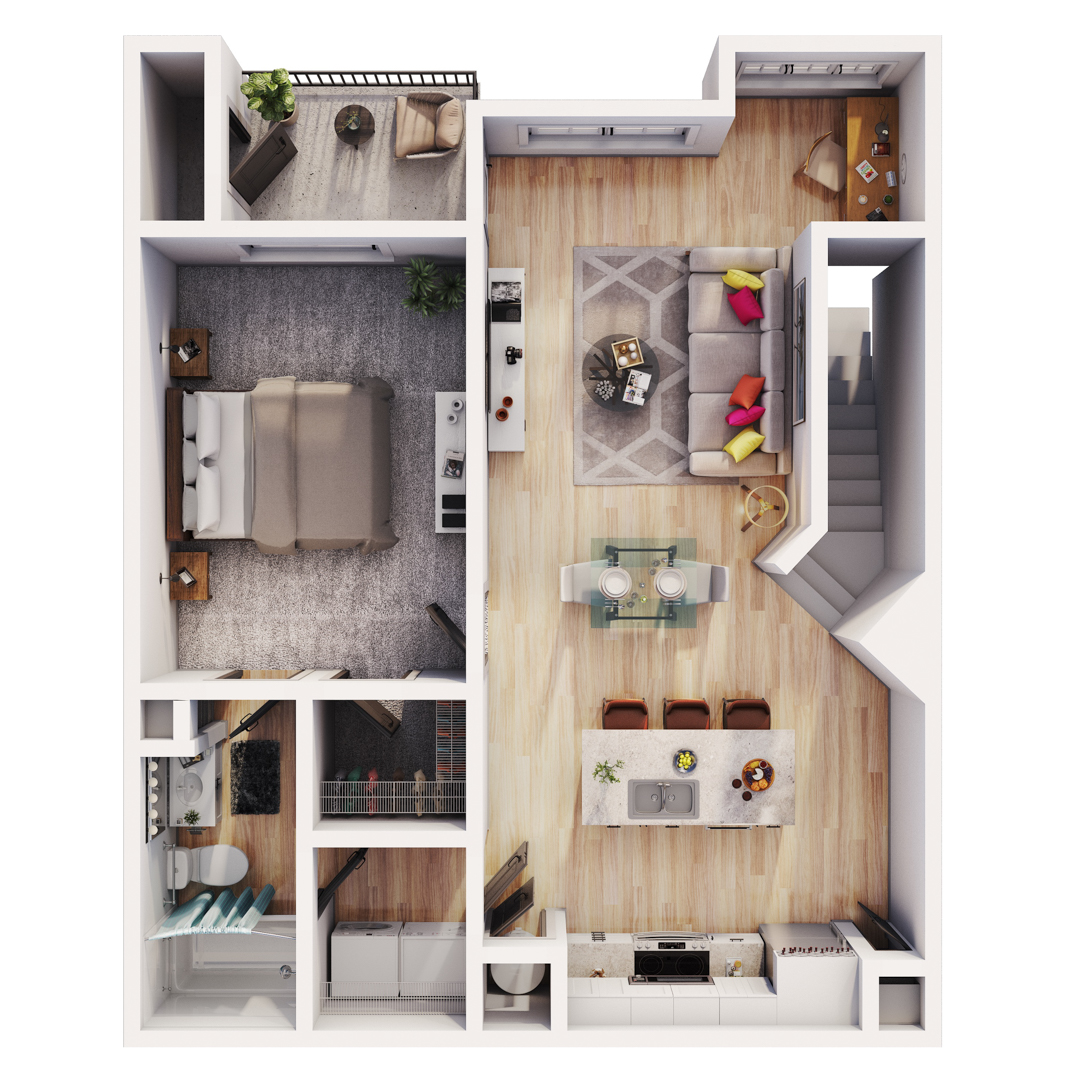 A1C floor plan