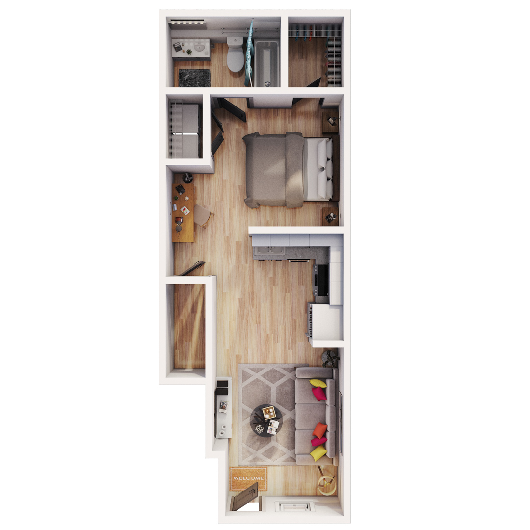 S1B floor plan